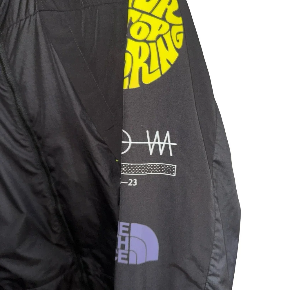 The‎ North Face Trailwear Windbreaker Jacket Medium Gorpcore Graphic Hooded Zip